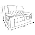 Bentley Electric Recliner Sofa Set - Brown Leather