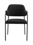 2 x Albert Balck Teddy Fabric Armchair