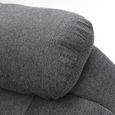 Alva Electric Recliner Armchair - Graphite Fabric