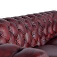 Angwin Sofa - Brown Leather Chester - 3 Seater