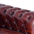 Angwin Armchair - Genuine Leather Chester
