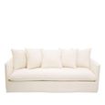 Antibes Sofa - 3 Seater - Cream Fabric