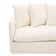 Antibes Sofa - 3 Seater - Cream Fabric