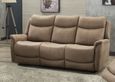 Arizona Sofa - Caramel Fabric - 3 Seater