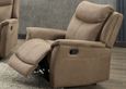 Arizona Recliner Armchair - Caramel Fabric