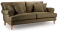 Arlan Hunter Fabric 3 Seater Sofa