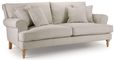 Arlan Moon Fabric 3 Seater Sofa