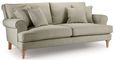 Arlan Noble Fabric 3 Seater Sofa