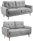 Aurora Sofa Set - Grey - 3+2 Seater