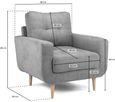 Aurora Armchair - Grey