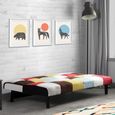 Aurora Sofa Bed - Rainbow Patchwork Fabric
