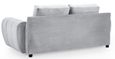 Azzuro Sofa - Grey Velvet Fabric - 2 Seater