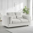 Bari Sofa - Beige Fabric - 2 Seater