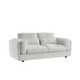 Bari Sofa - Beige Fabric - 3 Seater