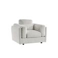 Bari Armchair - Beige Fabric