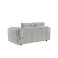 Bari Sofa - Grey Fabric - 2 Seater