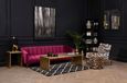 Bella Sofa - 3 Seater - Wine Velvet Fabric