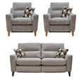 Buoyant Alice Fabric Sofa Set - 3+1+1 Seater - Variation Available