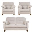 Buoyant Austin Fabric Sofa Set - 2+1+1 Seater - Variation Available