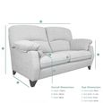 Buoyant Austin Fabric Sofa - 2 Seater - Variation Available