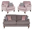 Buoyant Beatrix Fabric Sofa Set - 3+1+1 Seater - Variation Available