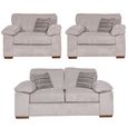 Buoyant Dexter Fabric Sofa Set - 2+1+1 Seater - Variation Available