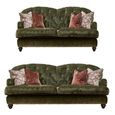 Buoyant Dumpling Fabric Sofa Set - 3+2 Seater - Variation Available