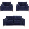 Buoyant Elsie Fabric Sofa Set - 2+1+1 Seater - Variation Available