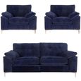 Buoyant Elsie Fabric Sofa Set - 3+1+1 Seater - Variation Available
