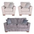 Buoyant Fantasia Fabric Sofa Set - 2+1+1 Seater - Variation Available