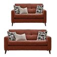 Buoyant Lilly Fabric Sofa Set - 3+2 Seater - Variation Available