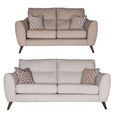 Buoyant Miller Fabric Sofa Set - 3+2 Seater - Variation Available