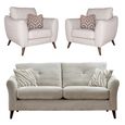 Buoyant Molly Fabric Sofa Set - 3+1+1 Seater - Variation Available