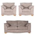 Buoyant Nicole Fabric Sofa Set - 2+1+1 Seater - Variation Available