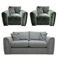 Buoyant Utopia Fabric Sofa Set - 3+1+1 Seater - Variation Available
