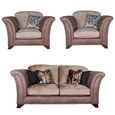 Buoyant Weston Fabric Sofa Set - 2+1+1 Seater - Variation Available