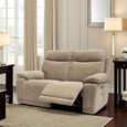Cadenza Camel Fabric 2 Seater Electric Recliner Sofa
