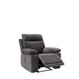 Cadenza Charcoal Fabric Electric Recliner Armchair
