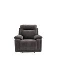 Cadenza Charcoal Fabric Electric Recliner Armchair