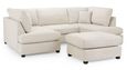 Carnaby U Shape Corner Sofa - Classic Beige Fabric