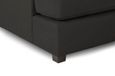 Carnaby U Shape Corner Sofa - Classic Black Fabric