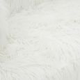Clarence Sofa - 2 Seater - White Faux Fur with Gold Legs
