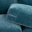 Colbee Large Corner Sofa - Teal Fabric