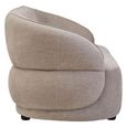 Daphne Sofa - 3 Seater - Taupe Chenille Fabric