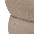 Daphne Sofa - 3 Seater - Taupe Chenille Fabric