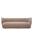 Delray Sofa - 3 Seater - Deep Stone Chenille Fabric