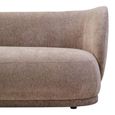 Delray Sofa - 3 Seater - Deep Stone Chenille Fabric