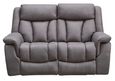 Dylan Grey Fabric 2 Seater Electric Recliner Sofa