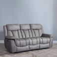 Dylan Grey Fabric 3+2+1 Electric Recliner Sofa Set