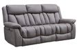 Dylan Grey Fabric 3 Seater Electric Recliner Sofa